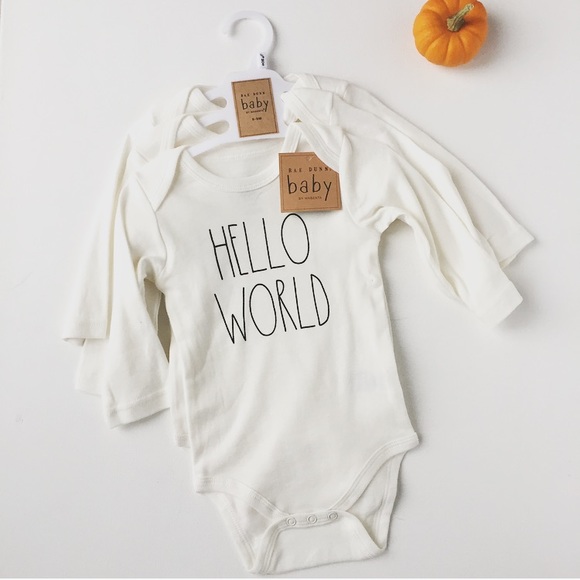 Host Pick New Rae Dunn Baby Suits 3 Piece Set - Picture 8 of 8